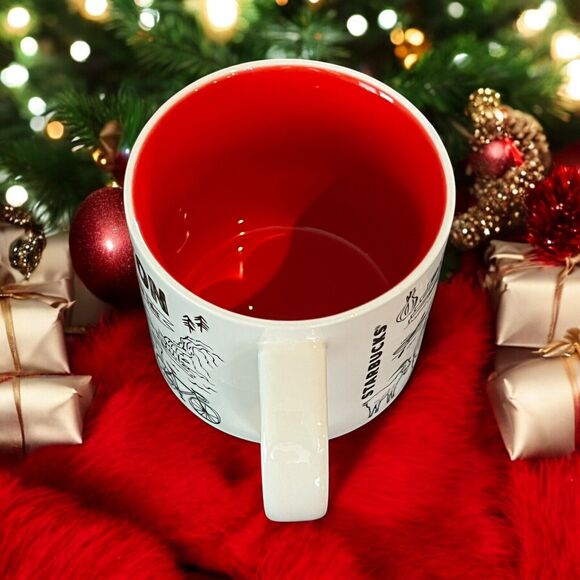 Starbucks Been There Series Across the Globe 2018 Holiday Washington Mug RARE - Picture 5 of 5